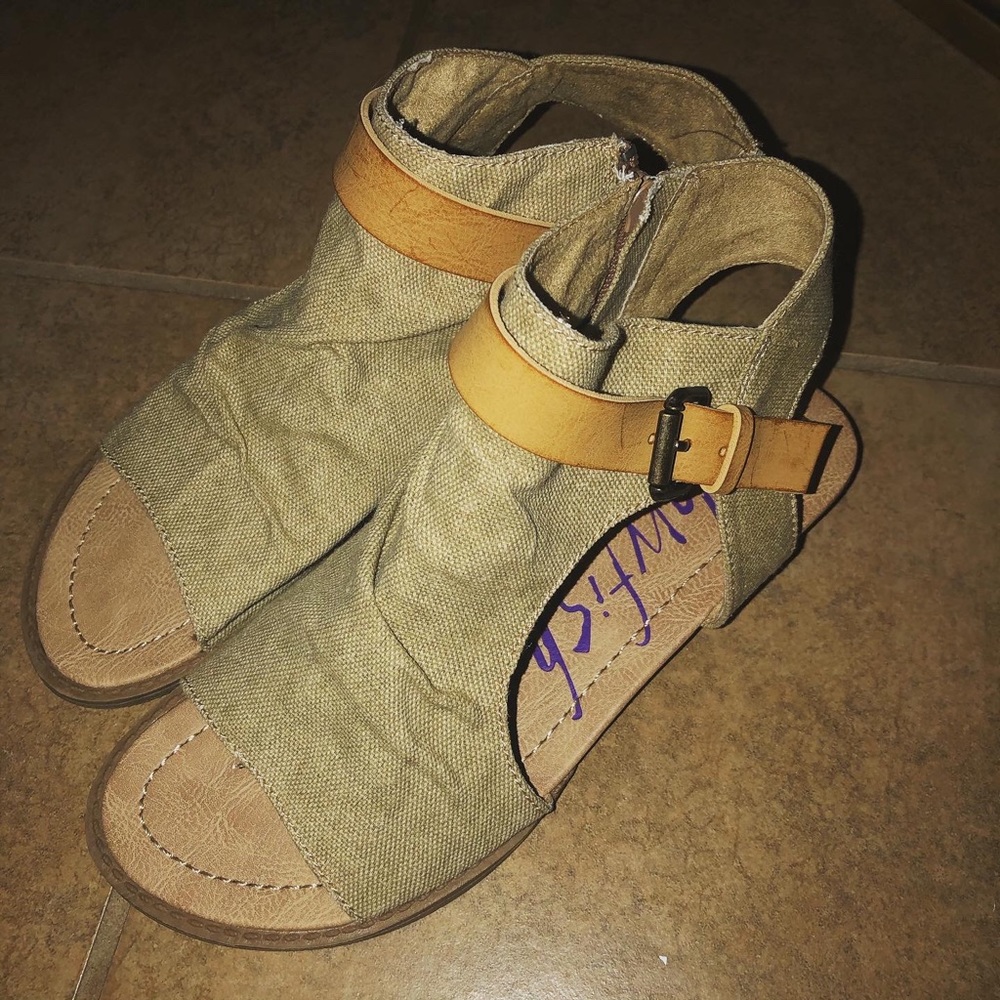 NWOT Blowfish sandals. NEVER WORN